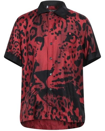 Dolce & Gabbana Camicia - Rosso