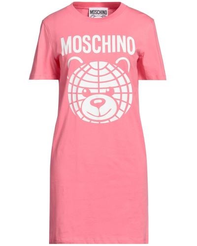 Moschino Minivestido - Rosa