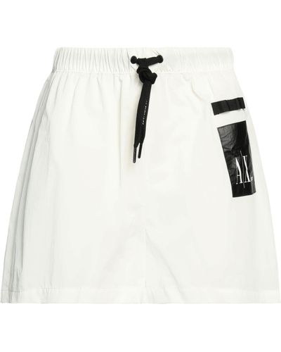 Armani Exchange Shorts E Bermuda - Bianco