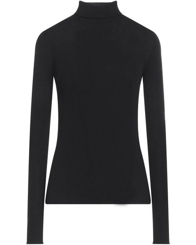 Sportmax Cuello alto - Negro