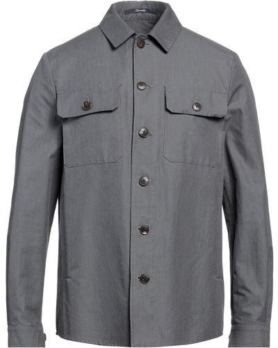 Drumohr Shirt Cotton - Gray