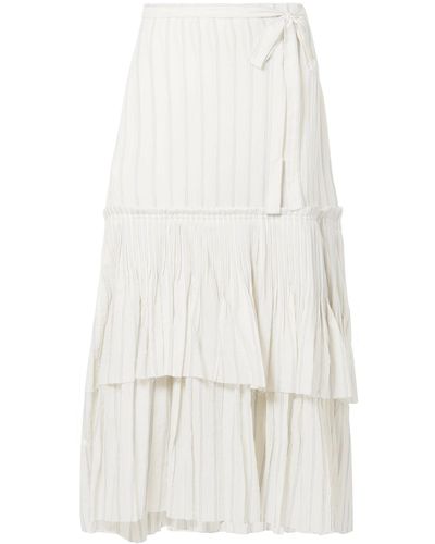 Brock Collection Maxi Skirt - White