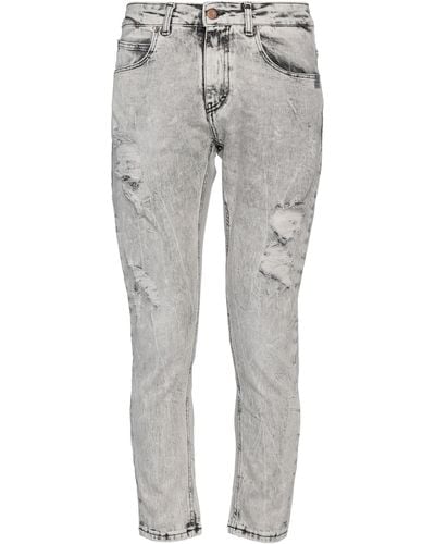 Berna Pantaloni Jeans - Grigio