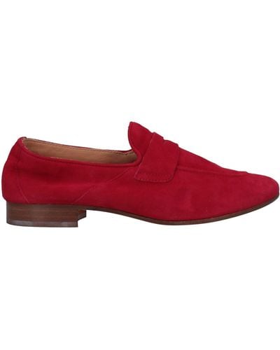 Pollini Loafers - Red