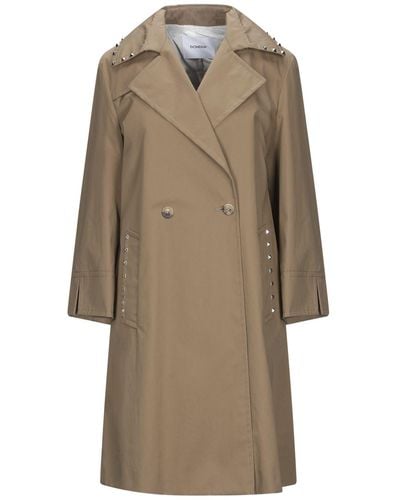 Dondup Overcoat & Trench Coat - Natural