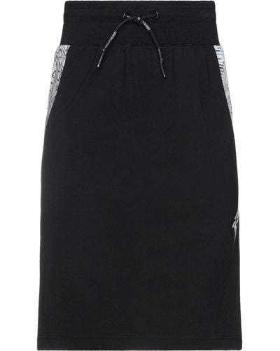 Roberto Cavalli Midi Skirt - Black