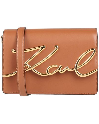 Karl Lagerfeld Cross-body Bag - Brown