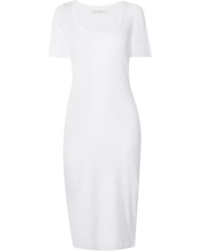 NINETY PERCENT Midi Dress - White