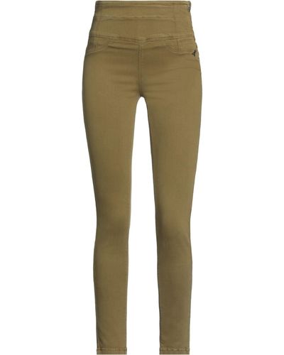 Patrizia Pepe Pantalon en jean - Vert