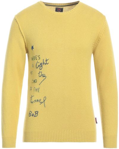 Bob Jumper Wool, Viscose, Polyamide, Cashmere - Yellow