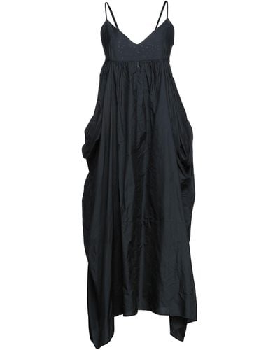 Hache Midi Dress - Black