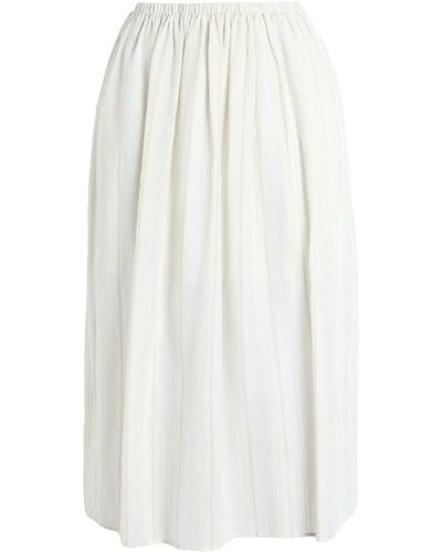 ARKET Midi Skirt - White