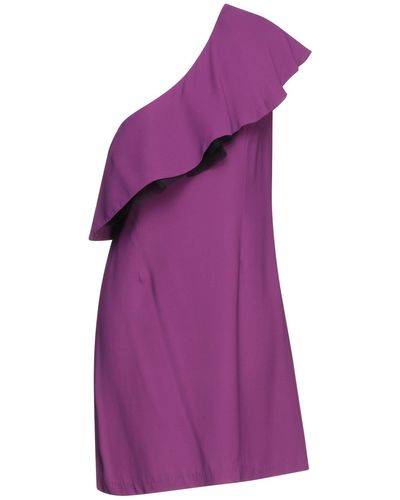 Manila Grace Mini Dress - Purple