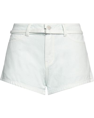 Isabelle Blanche Denim Shorts - White