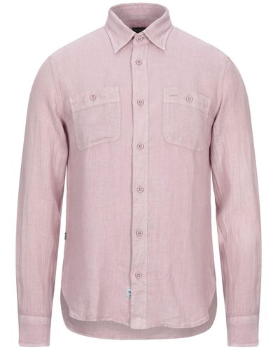 Blauer Shirt - Pink