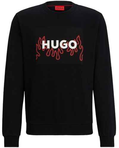 HUGO Felpa - Nero