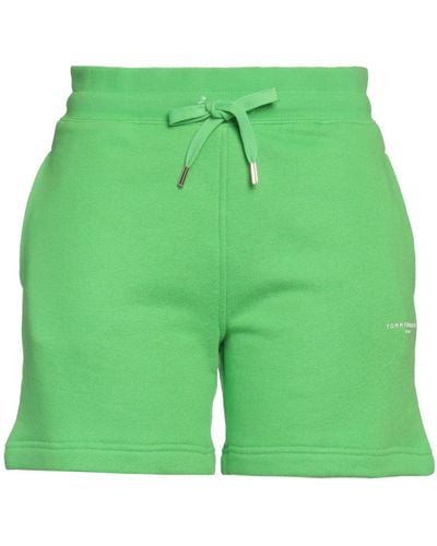 Tommy Hilfiger Acid Shorts & Bermuda Shorts Cotton, Polyester - Green