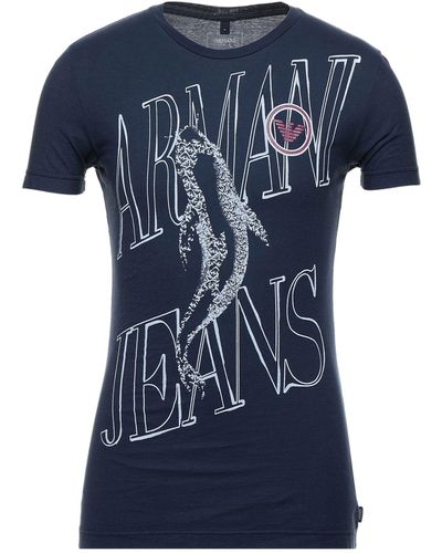 Armani Jeans T-shirts - Blau