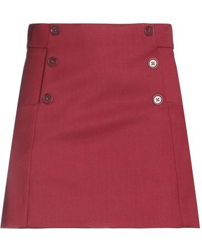 P.A.R.O.S.H. Mini Skirt - Red