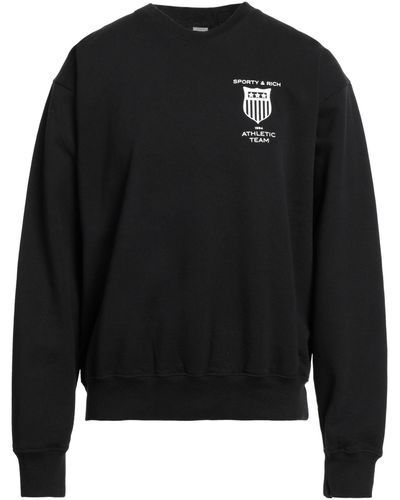 Sporty & Rich Sweatshirt - Black