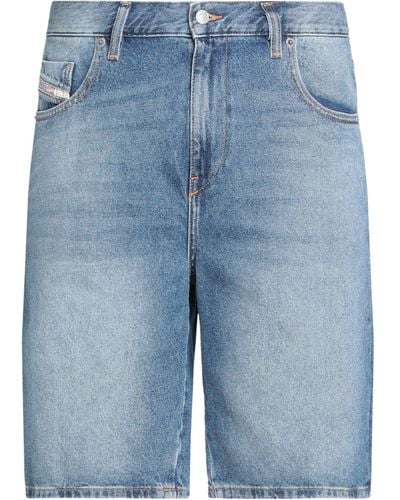 DIESEL Shorts Jeans - Blu