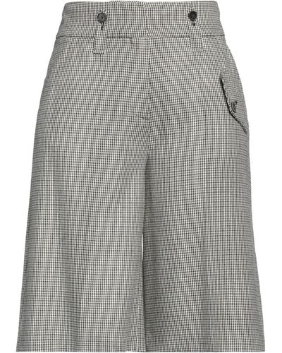 Eleventy Cropped Trousers - Grey