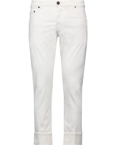 PT Torino Pantalon en jean - Blanc