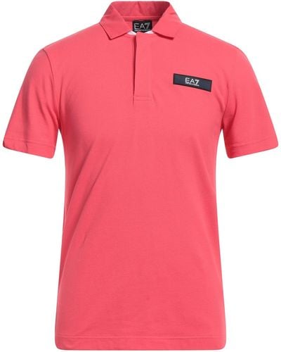 EA7 Polo Shirt - Pink