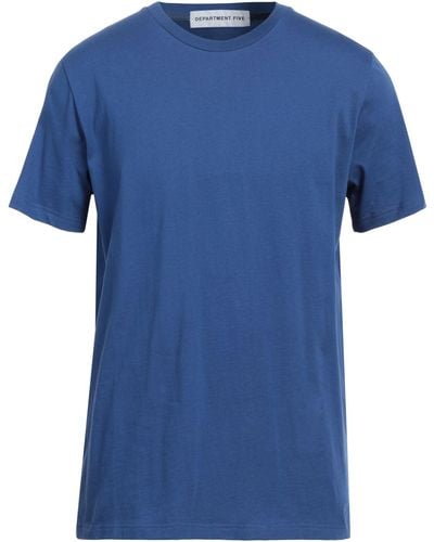 Department 5 T-shirt - Blu