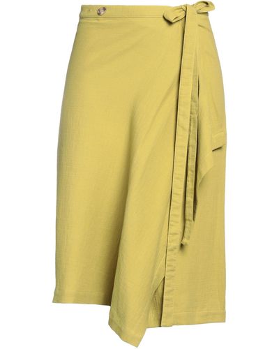 Sophie Deloudi Midi Skirt - Yellow