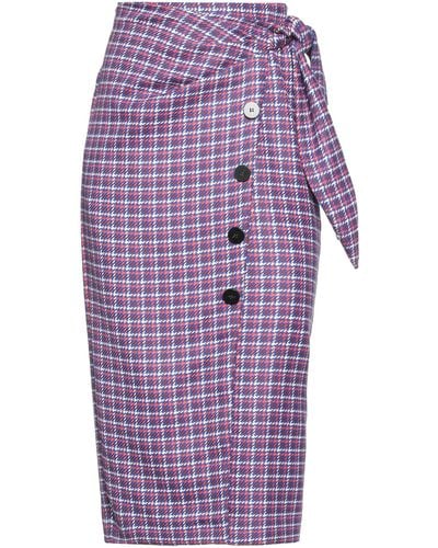 SIMONA CORSELLINI Midi Skirt - Purple