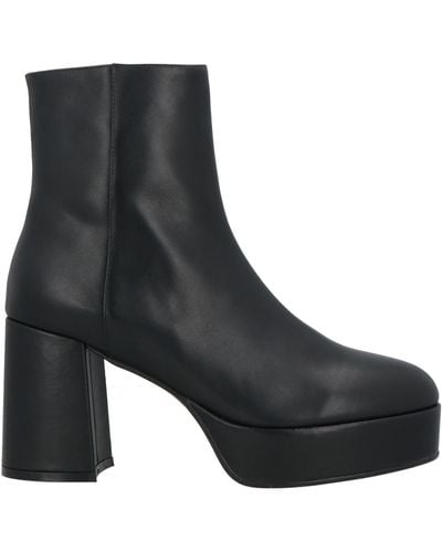 Bibi Lou Ankle Boots Leather - Black