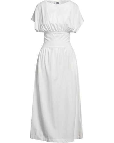 Alpha Studio Maxi Dress - White