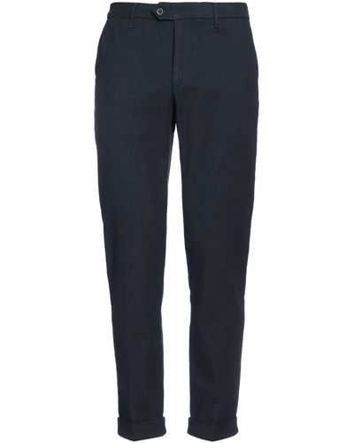 0/zero Construction Midnight Trousers Cotton, Polyester, Elastane - Blue