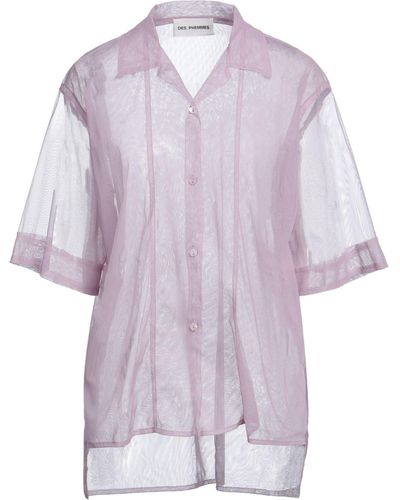 DES_PHEMMES Lilac Shirt Nylon - Purple