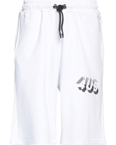 Cesare Paciotti Shorts & Bermuda Shorts - White