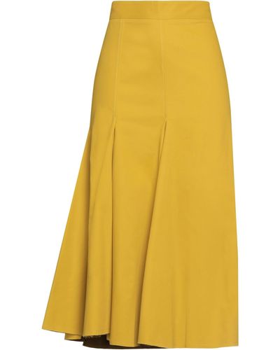 Liviana Conti Midi Skirt - Yellow