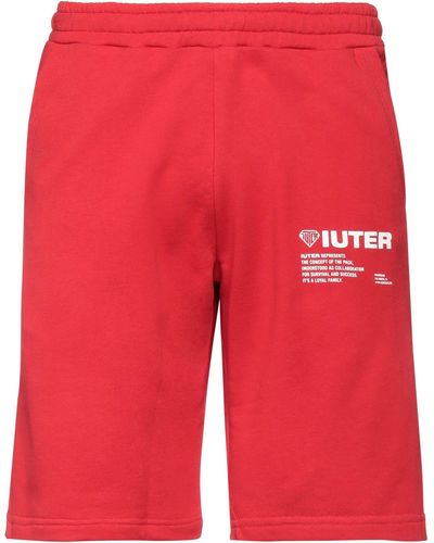 Iuter Shorts & Bermuda Shorts - Red
