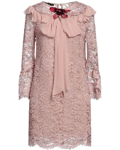 W Les Femmes By Babylon Mini Dress - Pink