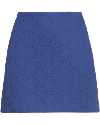 P.A.R.O.S.H. Mini Skirt - Blue