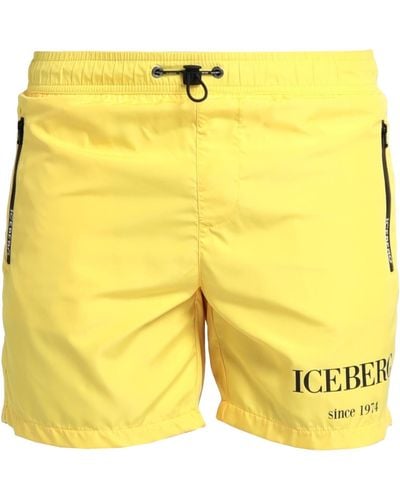 Iceberg Badeboxer - Gelb