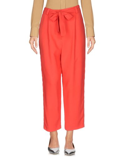 M Missoni Cropped Pants - Red