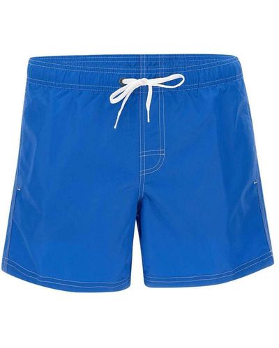 Sundek Pantalons de plage - Bleu