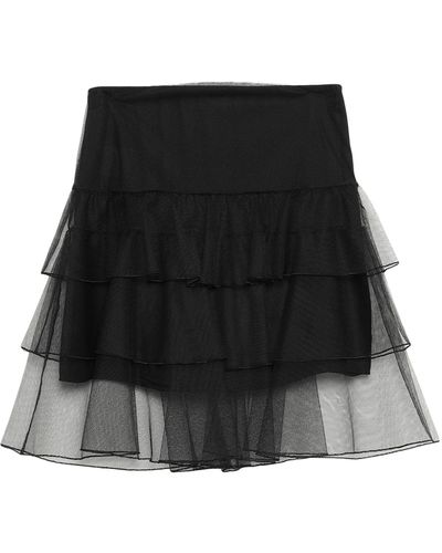 Jeremy Scott Midi Skirt - Black