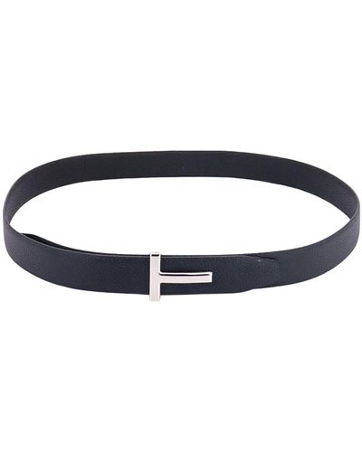 Tom Ford Ceinture - Bleu