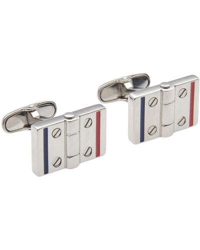 Tommy Hilfiger Cufflinks And Tie Clips - Metallic