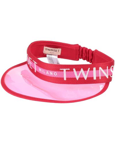Twin Set Hat - Red