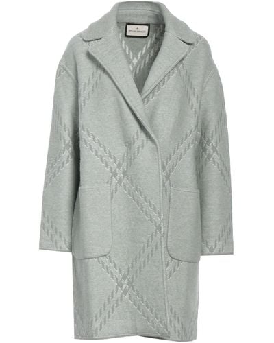 Bruno Manetti Overcoat & Trench Coat - Gray