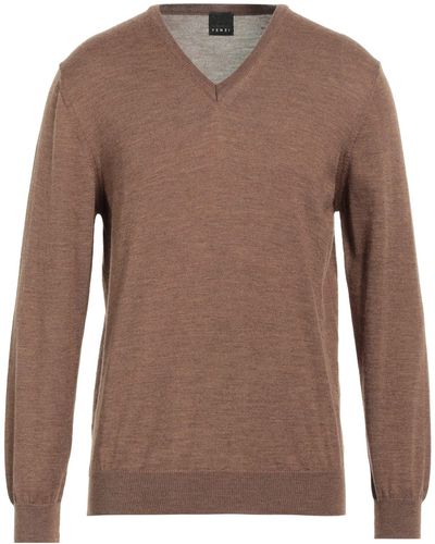 Andrea Fenzi Sweater Wool - Brown