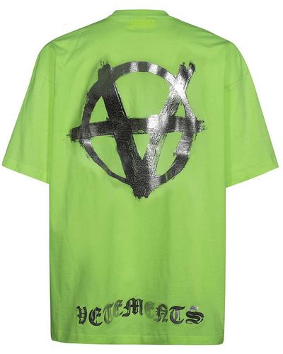 Vetements T-shirt - Vert